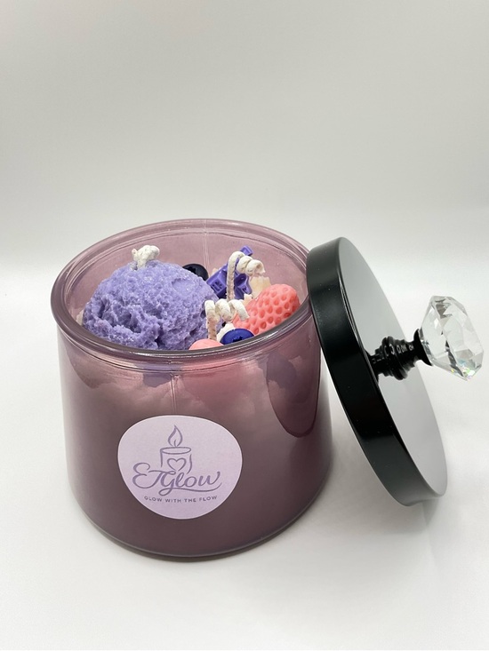 Other - 🕯️🍓Strawberry Açaí Dessert Style Candle 🍦🍨
